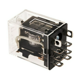 Teljesítményrelé 10A 2-v dugaszolós 24VAC monostabil LY2 24AC OMRON